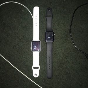 Two Apple watches